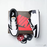 Travis Scott x AJ 1 Low Cactus Jack Black White Grey (Premium Batch) - Photo 2