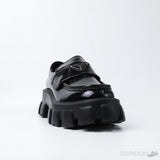 Prada Monolith Black Loafers (Dot Perfect) - Photo 2
