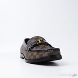LV Damier Print Major Loafer Brown (Dot Perfect) - Photo 2