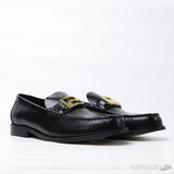 Versace Black Leather Metal Logo (Dot Perfect) - Photo 9