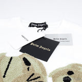 Palm Angels Broken Bear Green White T-Shirt - Photo 8