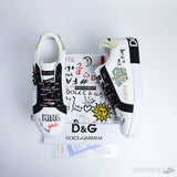 D&G Portofino Printed Sneakers - Photo 2