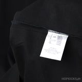 L*V Crew Neck Blended Chain Plain Black T-shirt - Photo 4