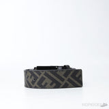 Fendi FF Print Black Belt - Photo 2