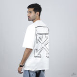 Off White Little Girl Embroidery T-Shirt (Economy Batch) - Photo 2