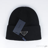Prada Wool And Cashmere Beanies With Black - Photo 2