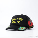 Gallery Dept Graffiti Baseball Black Cap - Photo 1