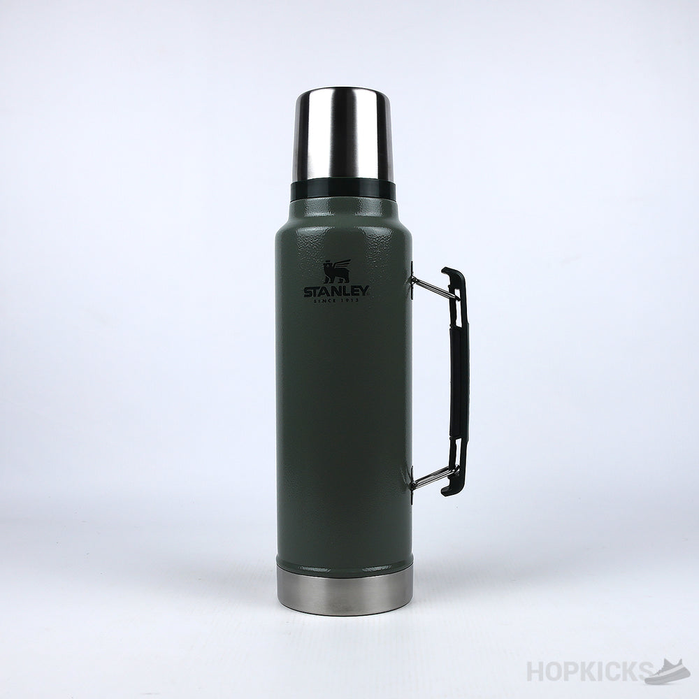 Classic Vacuum Insulated Wide Mouth Bottle Green (1.4L) (Dot Perfect)