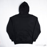 Palm Angels Los Angeles Sprayed Logo Hoodie Black - Photo 2