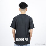 Bape Zip Shark Face Black T-Shirt - Photo 4