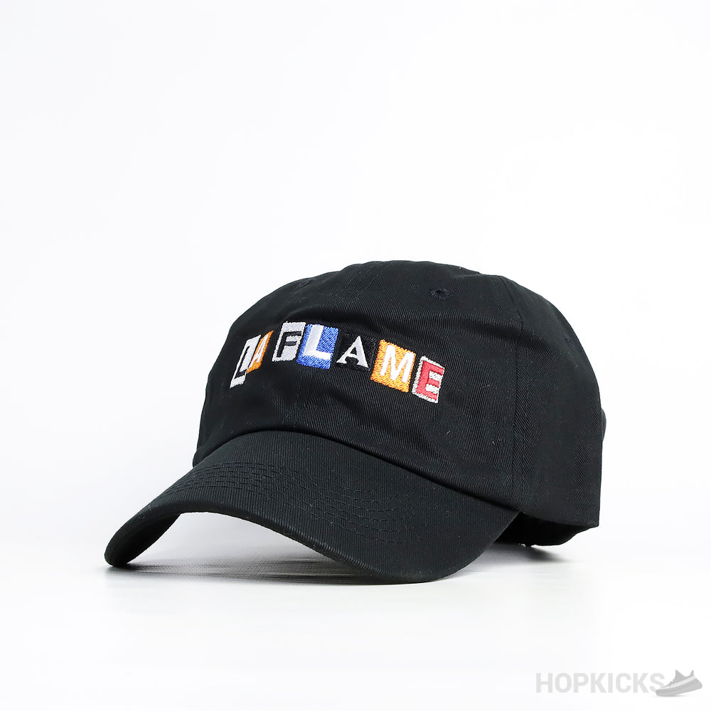 LA Flame Black Cap