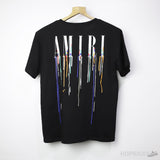 Am*ri Paint Drip Black T-Shirt - Photo 2