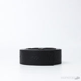 LV Monogram Embossed Black Belt - Photo 2
