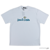 D&G Crown Logo Printed White T-Shirt (Imported Premium Finish) - Photo 1
