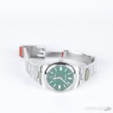 Luxury Watch Oyster Perpetual 41 Green 124300 Clean Factory Swiss Original Movement - Photo 4