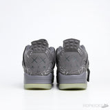 Kaws X Air Jordan 4 Grey [Glow In The Dark] - Photo 6