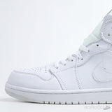 Air Jordan 1 Hi Triple White (Slight stain) - Photo 2