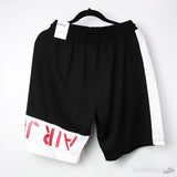 Air Jordan Red Logo Black Shorts - Photo 2