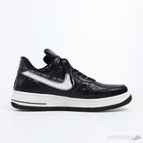 LV x Air Force 1 Trainer Sneaker Black White (Premium Batch) - Photo 4