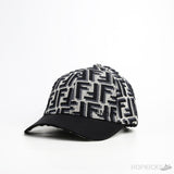 Fendi Monogram Black Grey Cap - Photo 1