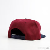 NBA New Era Clevend Snapback Maroon Navy Cap - Photo 2