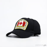 Dsquared2 Canadian Flag Black Baseball Cap - Photo 1