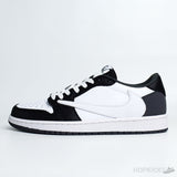 Travis Scott x AJ 1 Low Cactus Jack Black White Grey (Premium Batch) - Photo 1