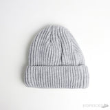 Stone Island Badge Woolen Beanie Grey - Photo 2