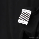 Off-White Red Fire Arrow Black T-Shirt - Photo 4