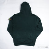 Stone Island Logo Patch Green Hoodie - Photo 2