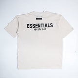 Essential Back Logo Beige T-Shirt - Photo 2