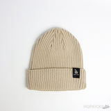 LA Logo Patch Brown Beanie - Photo 1