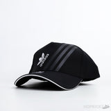 Adidas Silver Strips Black Cap - Photo 1