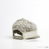 Dior Oblique Striped Logo Skin Cap - Photo 2