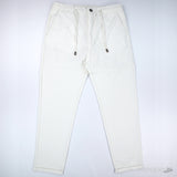 Zara Relaxed Fit Linen Pants (White) - Photo 1