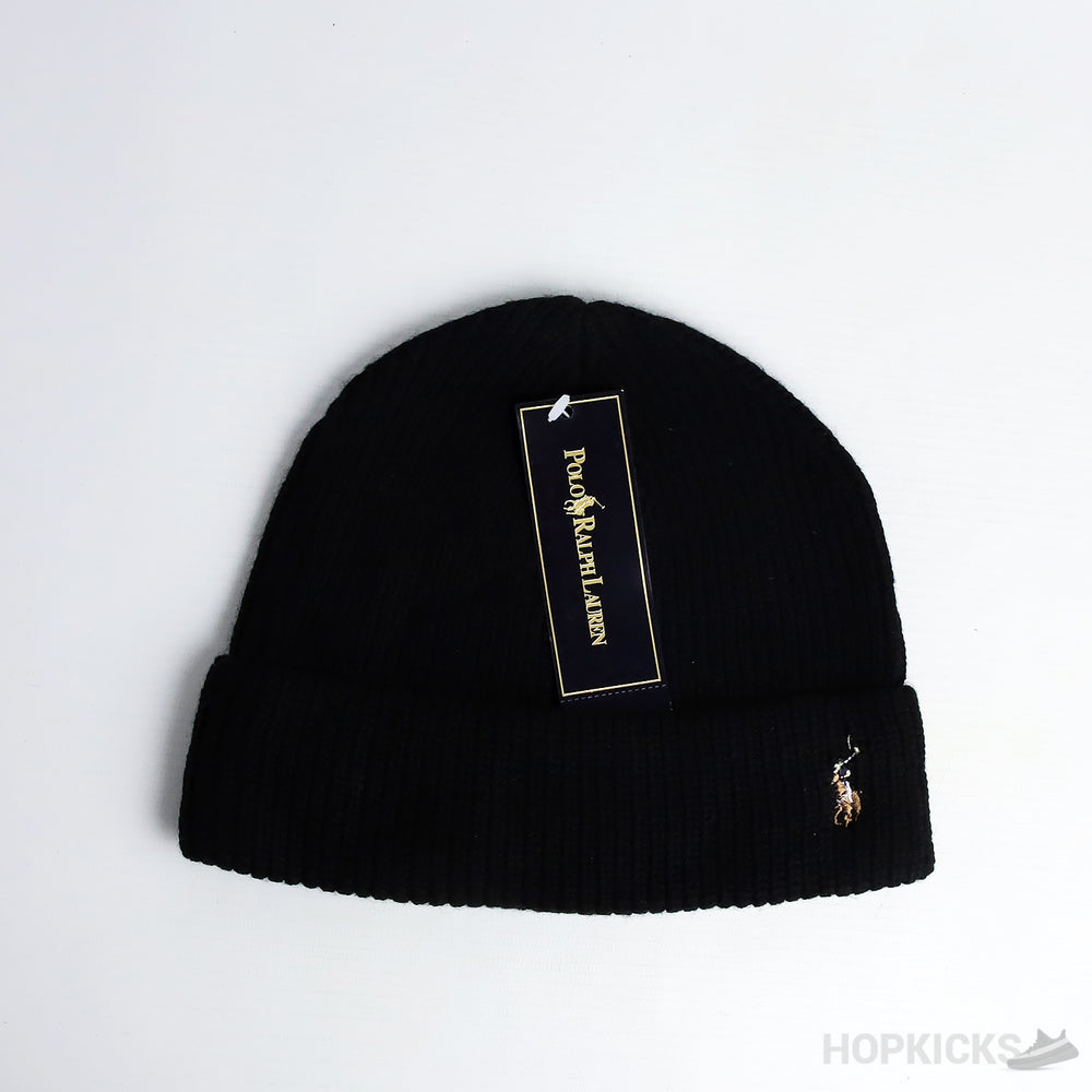 Polo Ralph Lauren Black Beanie