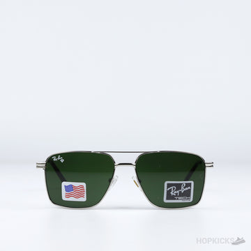 Ray-Ban Golden Pilot Shades (Premium Batch)