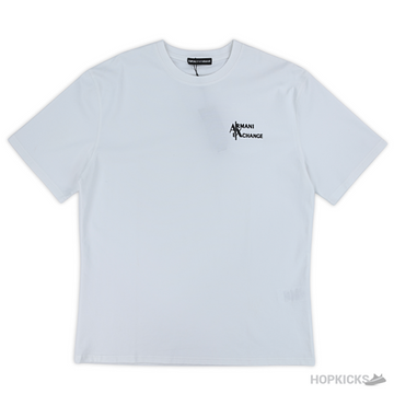 Armani Exchange Logo White T-Shirt (Imported Premium Finish)