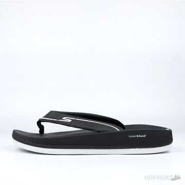 Skechers Hyper Burst Flip Flop Black