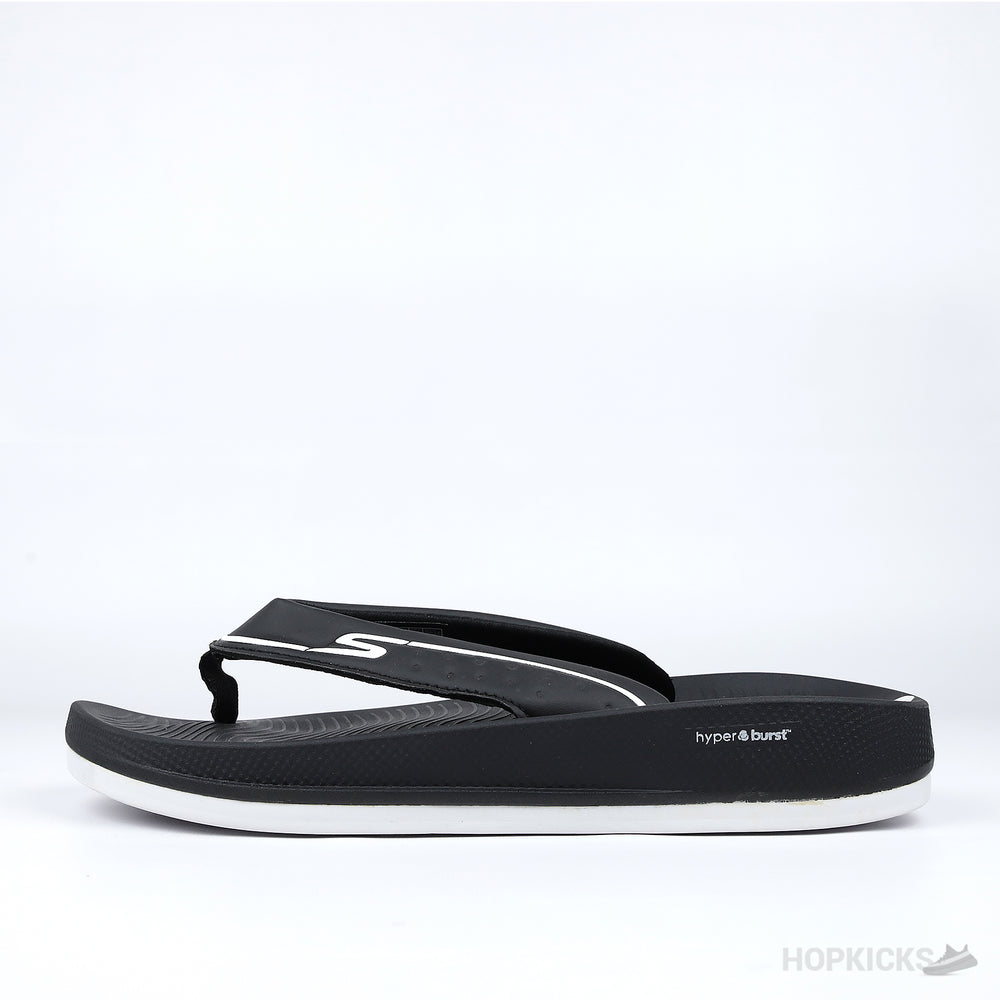 Skechers Hyper Burst Flip Flop Black