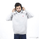 AMI Paris Ami de Coeur Organic-Cotton Hoodie (Premium Batch) - Photo 3