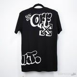 Off-White Revolt Black T-Shirt - Photo 1