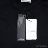 Stone Island Dyed Crewneck Black Sweatshirt - Photo 3