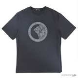 Versace Printed Black T-Shirt (Imported Premium Finish) - Photo 1