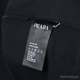 Pr*da Logo Black Yellow Polo Shirt - Photo 5