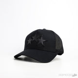 Amiri 3 Black Star Trucker Cap - Photo 1