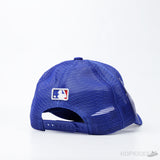 NY Baseball Trucker White Logo Navy Cap - Photo 2
