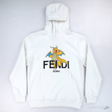 Fendi x FRGMT x Pokemon White Hoodie - Photo 1