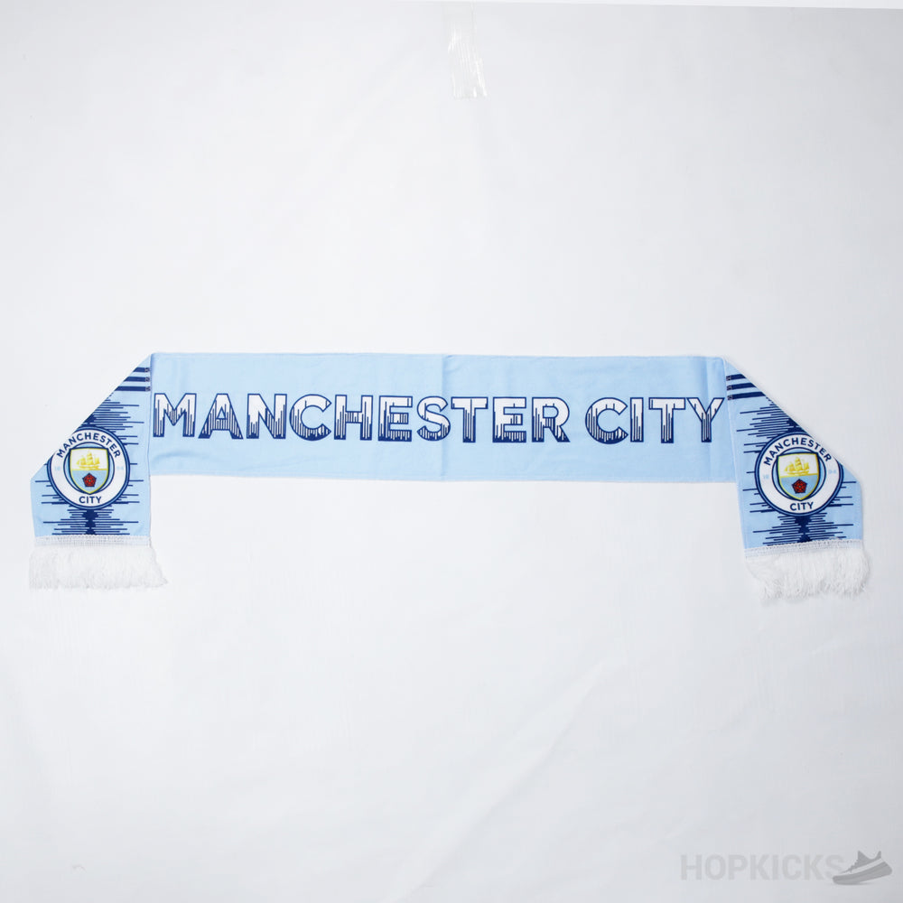 Manchester FC Scarf Blue