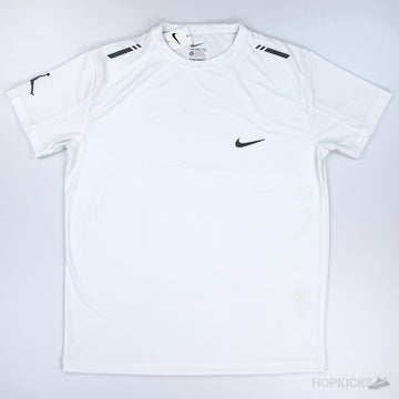 Nike White Dry-Fit Sports Shirt